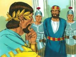 Peter is arrested by King Herod
