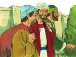 Barnabas and Saul go to preach in Cyprus