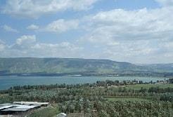 South of the sea of Galilee