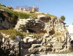 The traditional location of Golgotha