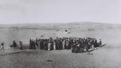 Auction of land in 1909 by founders of Tel Aviv